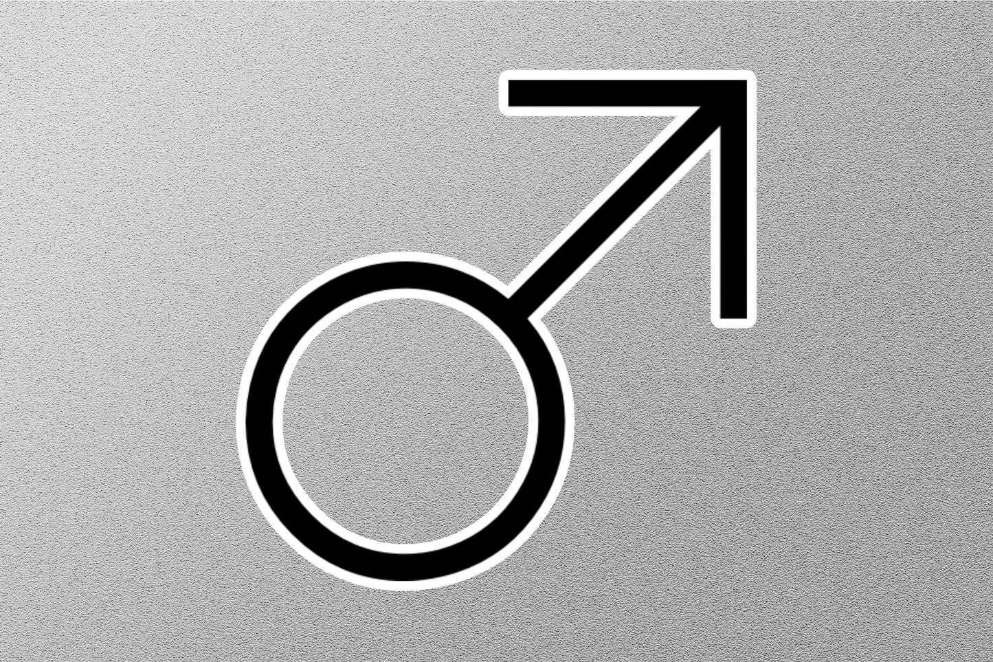 Char base Male Sign Sticker