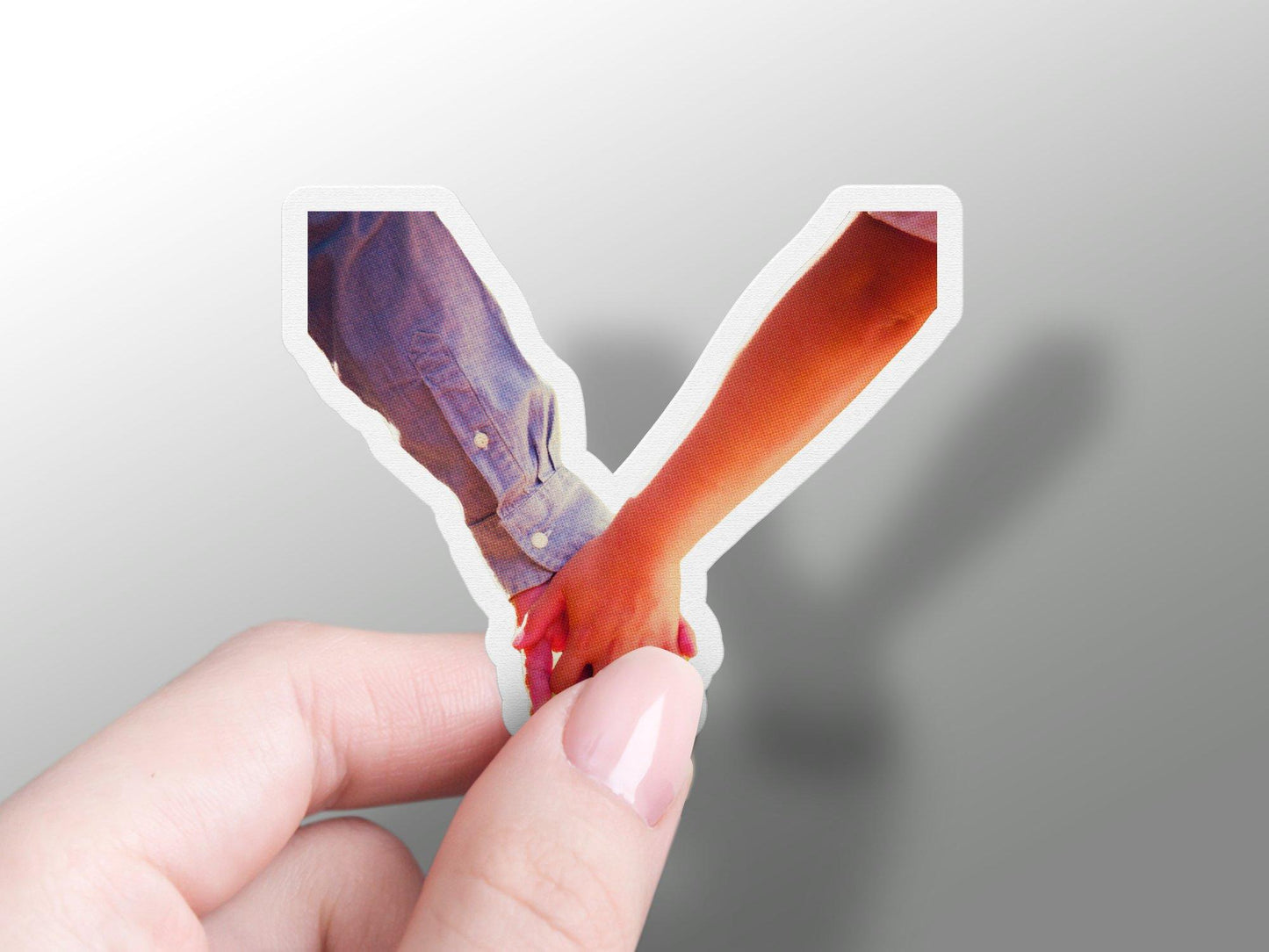 Wholesale Couple Holding Hands Sticker
