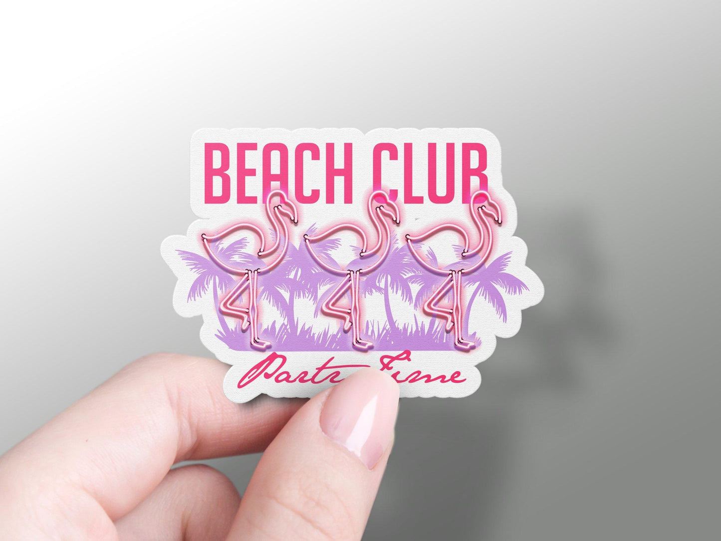 Wholesale Beach Club Sticker