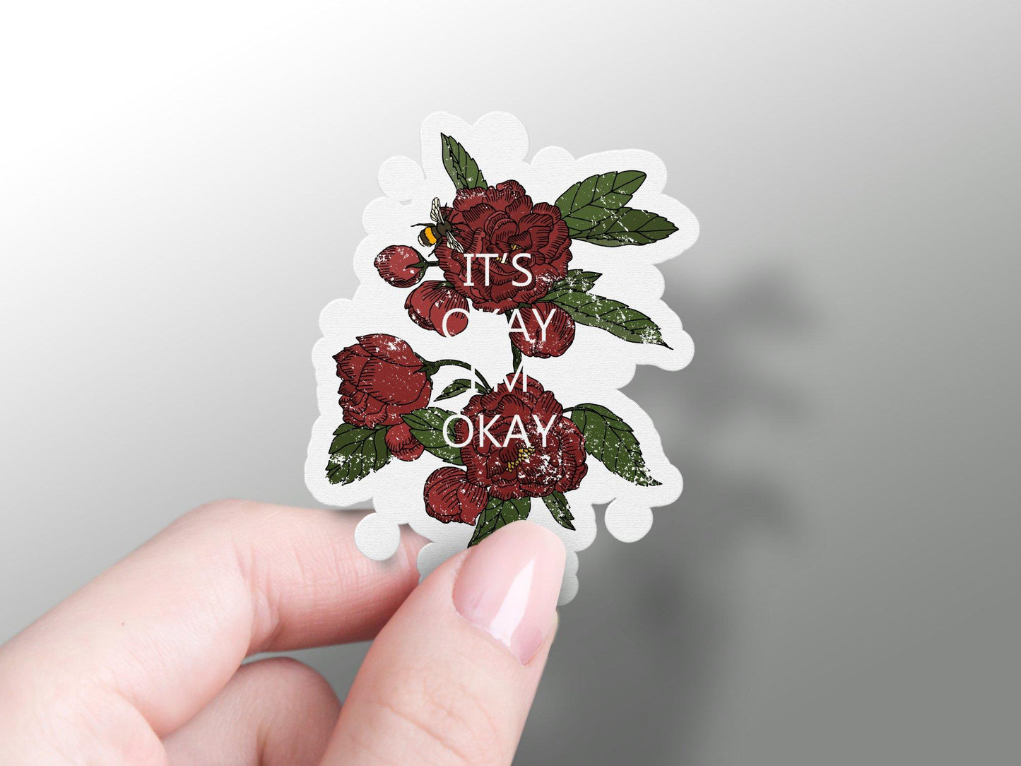 Wholesale Its Okay Im Okay Sticker