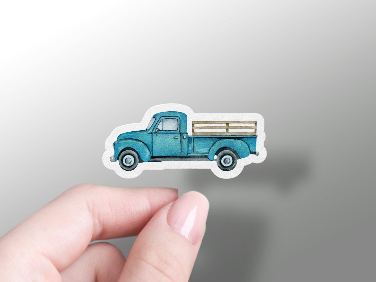 Wholesale Blue Truck Sticker