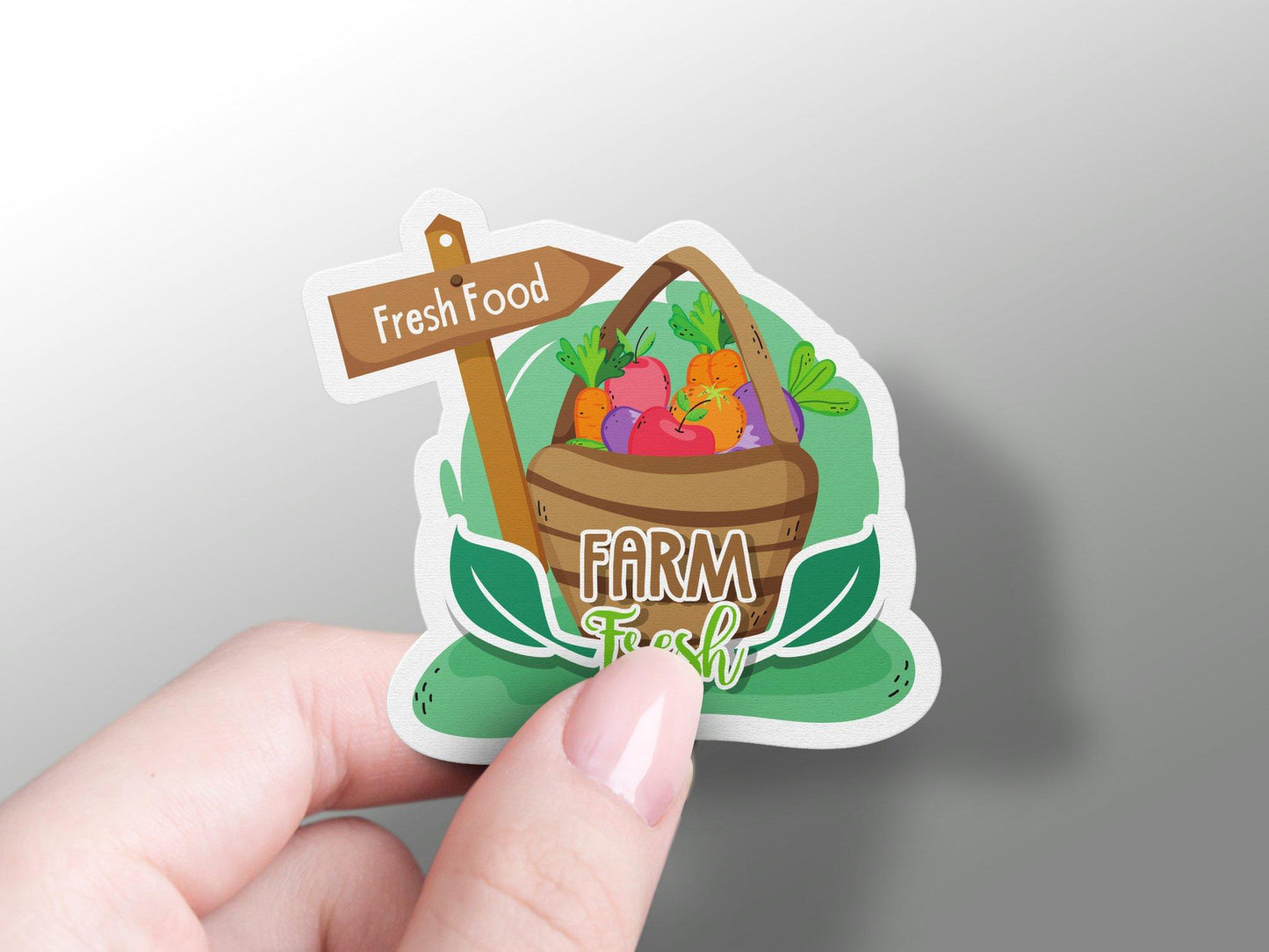 Fresh Food Sticker