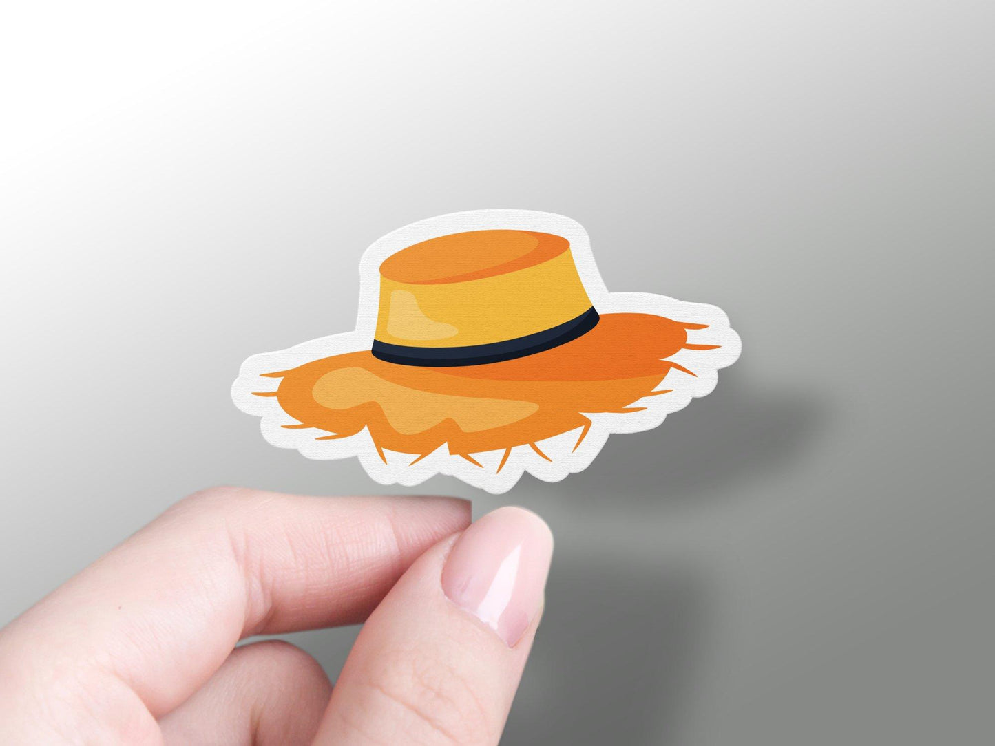 Wholesale Straw Hat Sticker