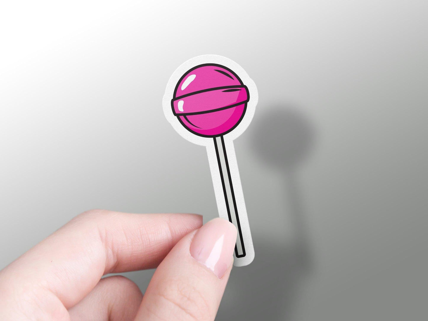 Wholesale Red Lolipop Sticker