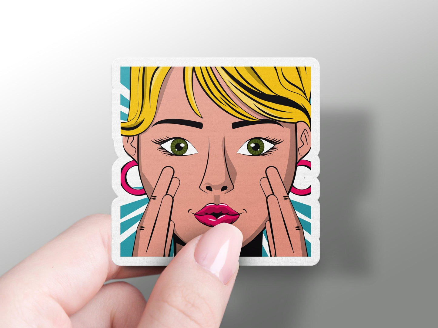 Beauty Girl Sticker