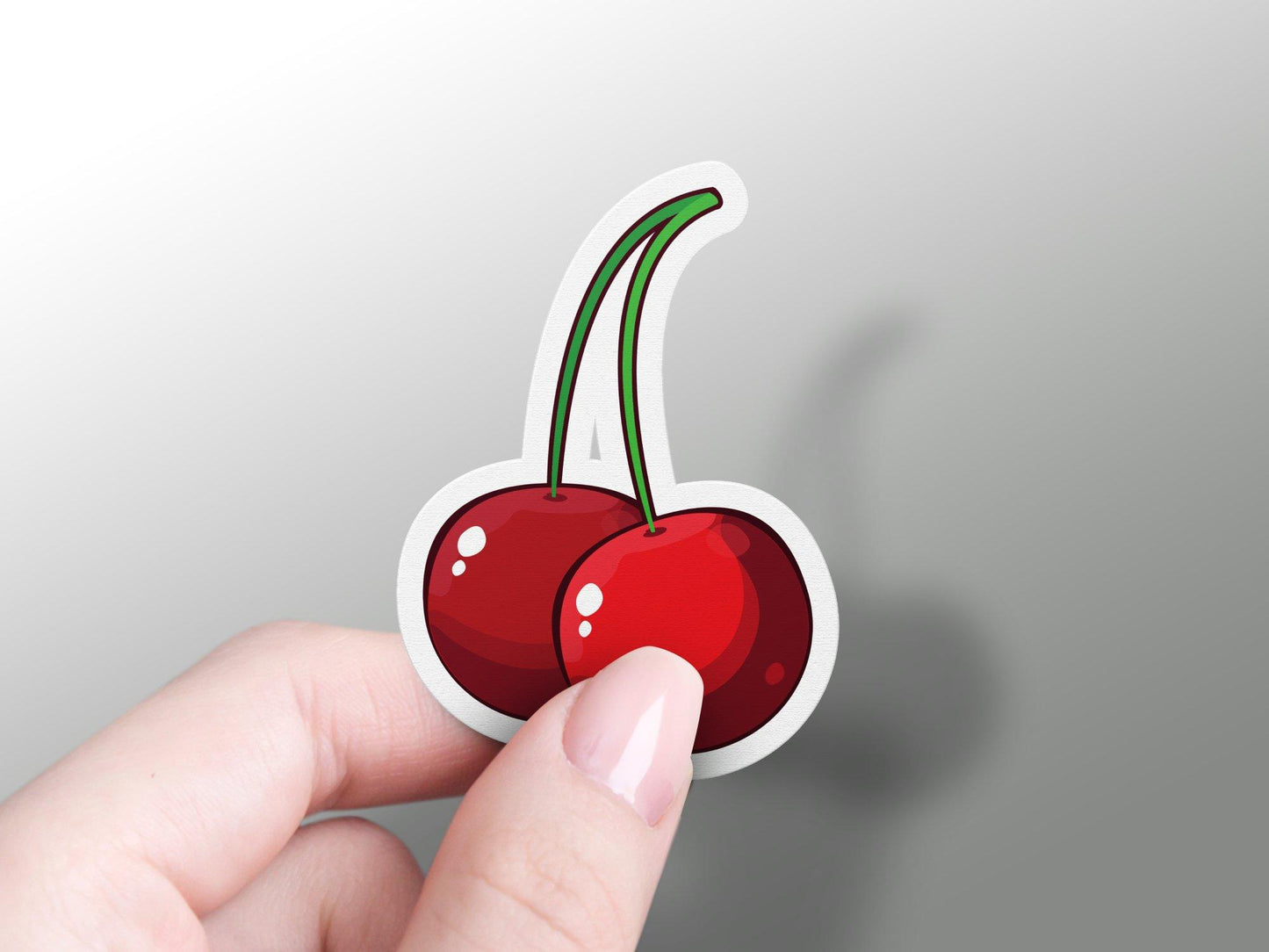 Wholesale Red Berry Sticker