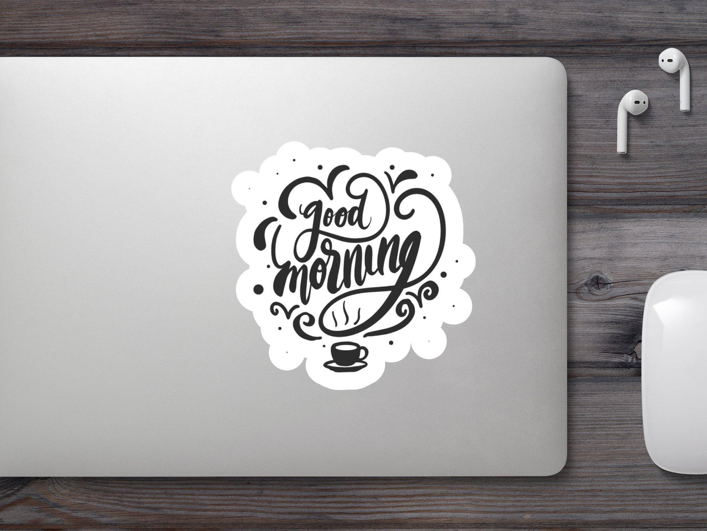 Wholesale Good Morning Coffee Sticker