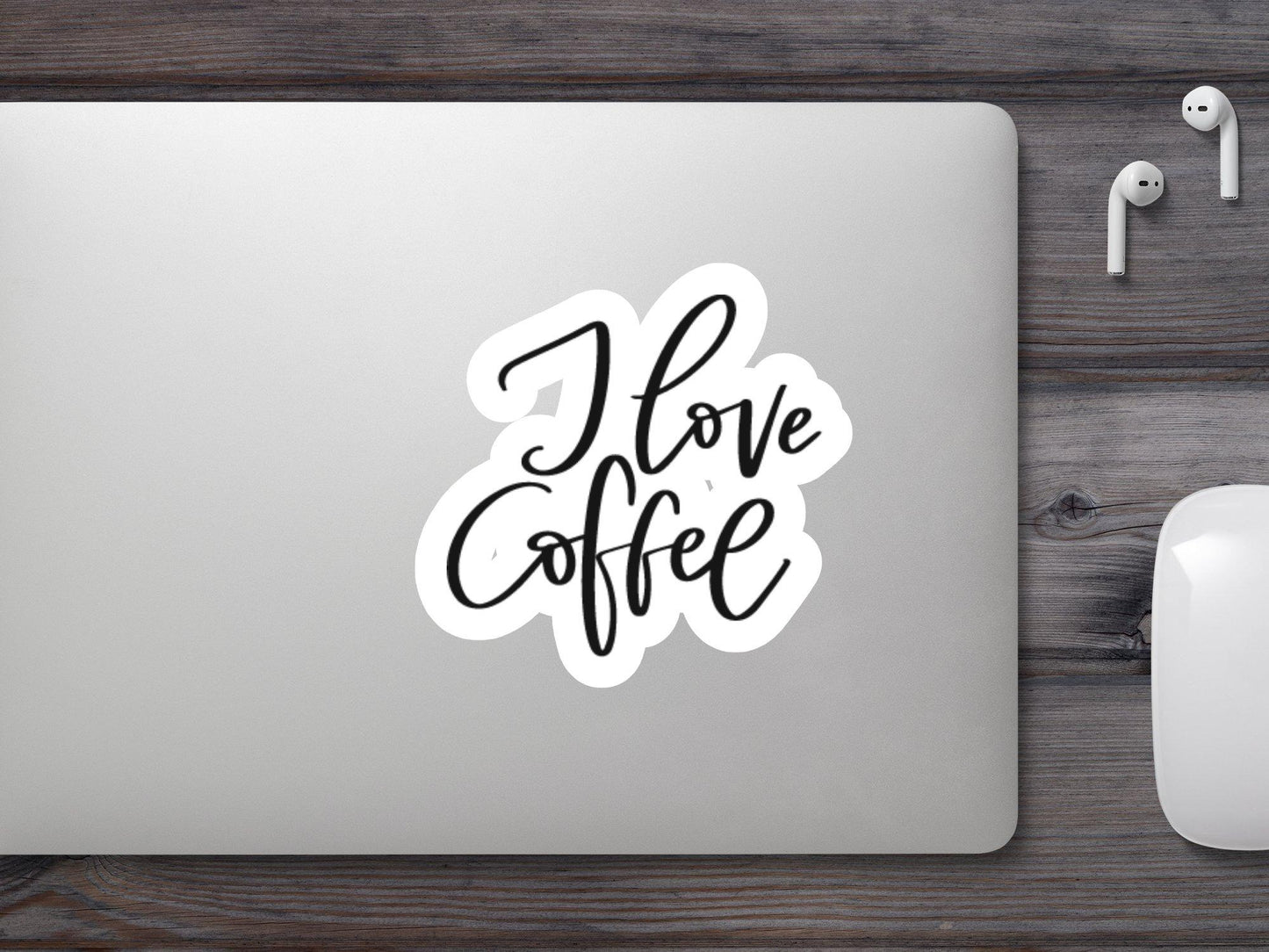 Wholesale I Love Coffee Sticker