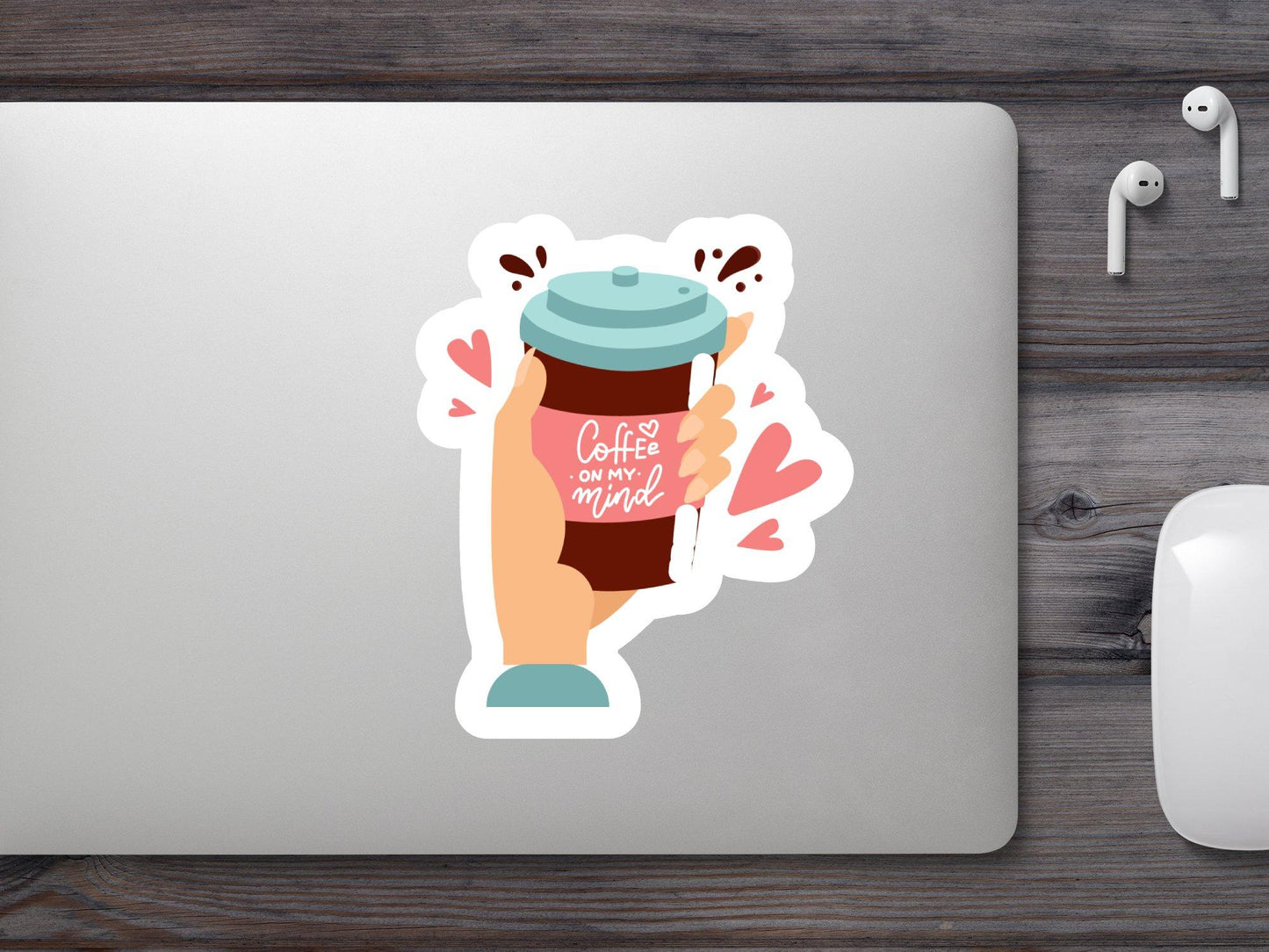 Wholesale Coffee On My Mind Sticker