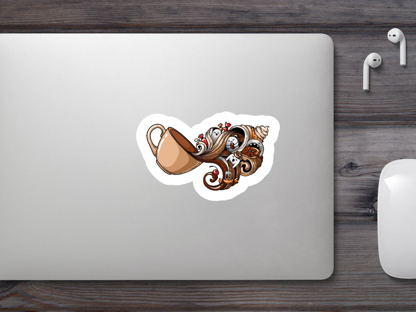 Coffee Cup Sticker