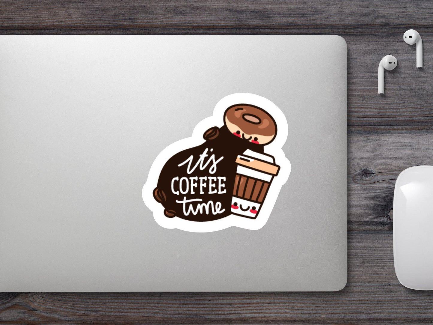 It's Coffee Time Sticker