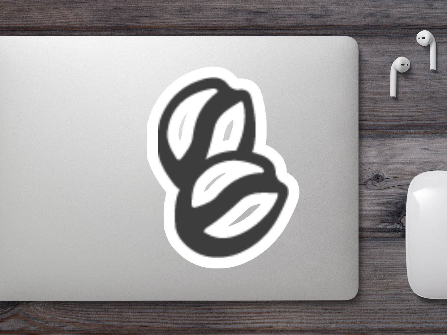 Wholesale Coffee Beans Sticker