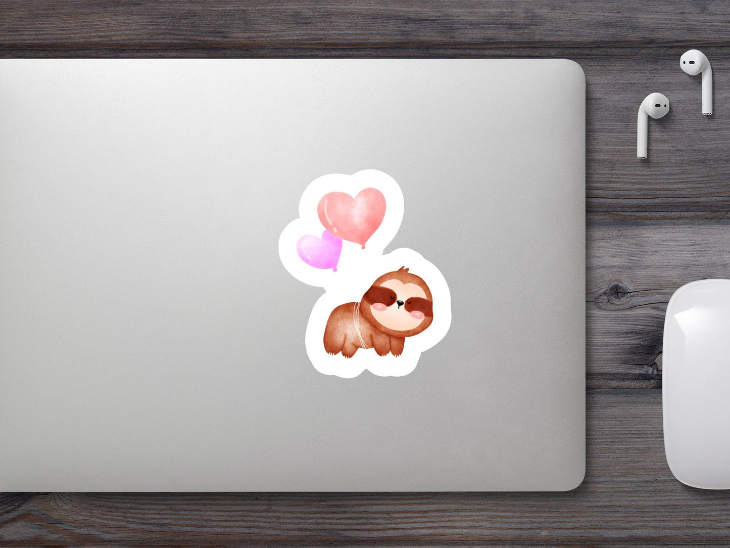 Wholesale Sloth Valentine Sticker