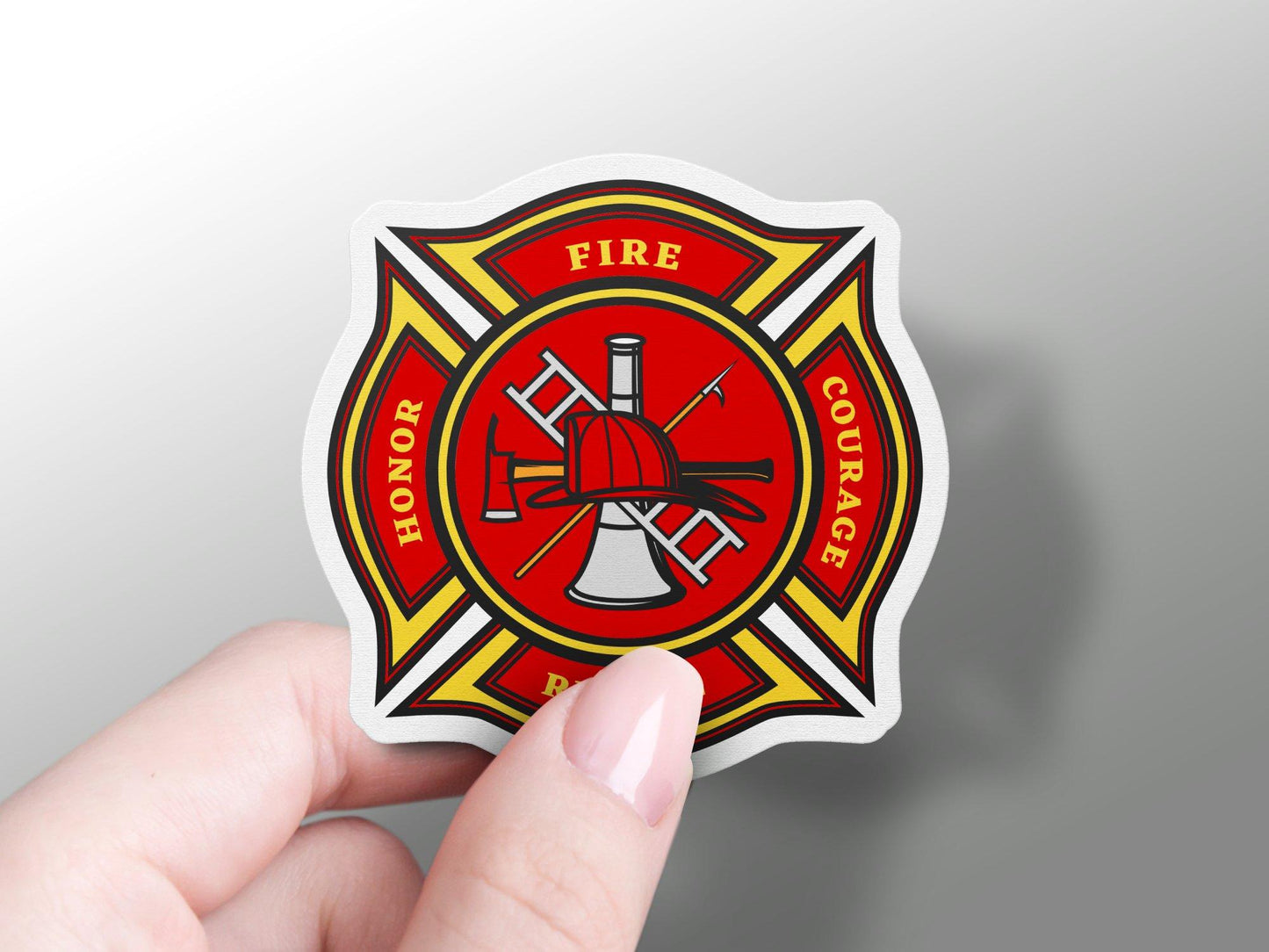 Wholesale Fire Rescue Department Sticker