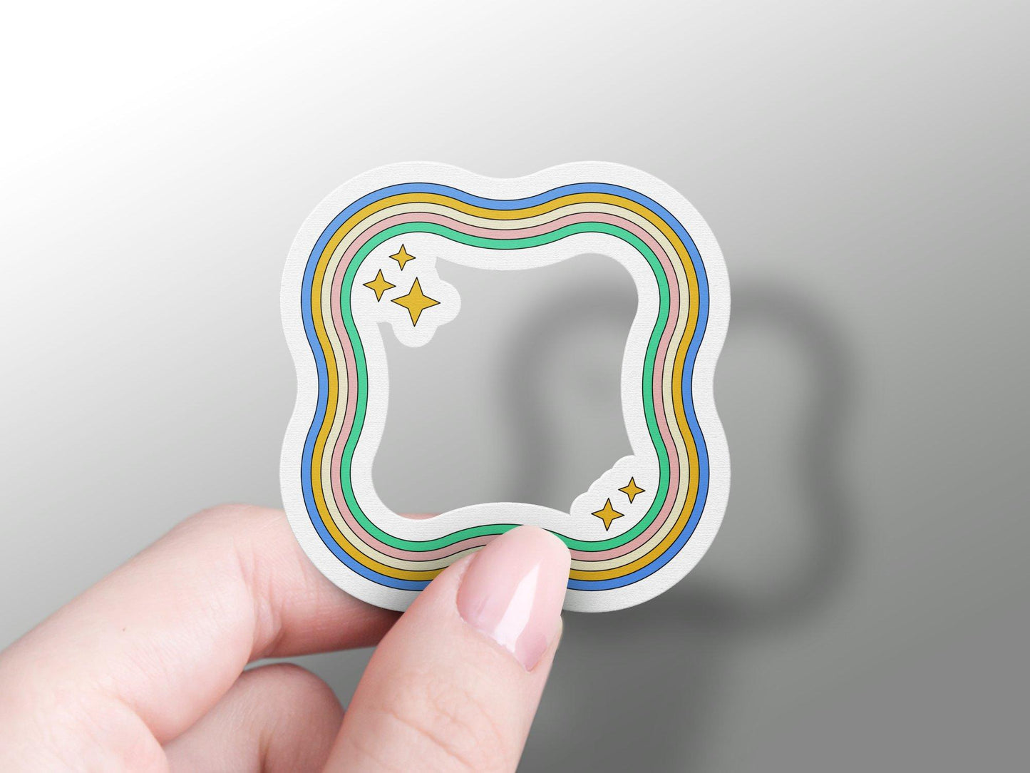 Rainbow Pop Art Sticker