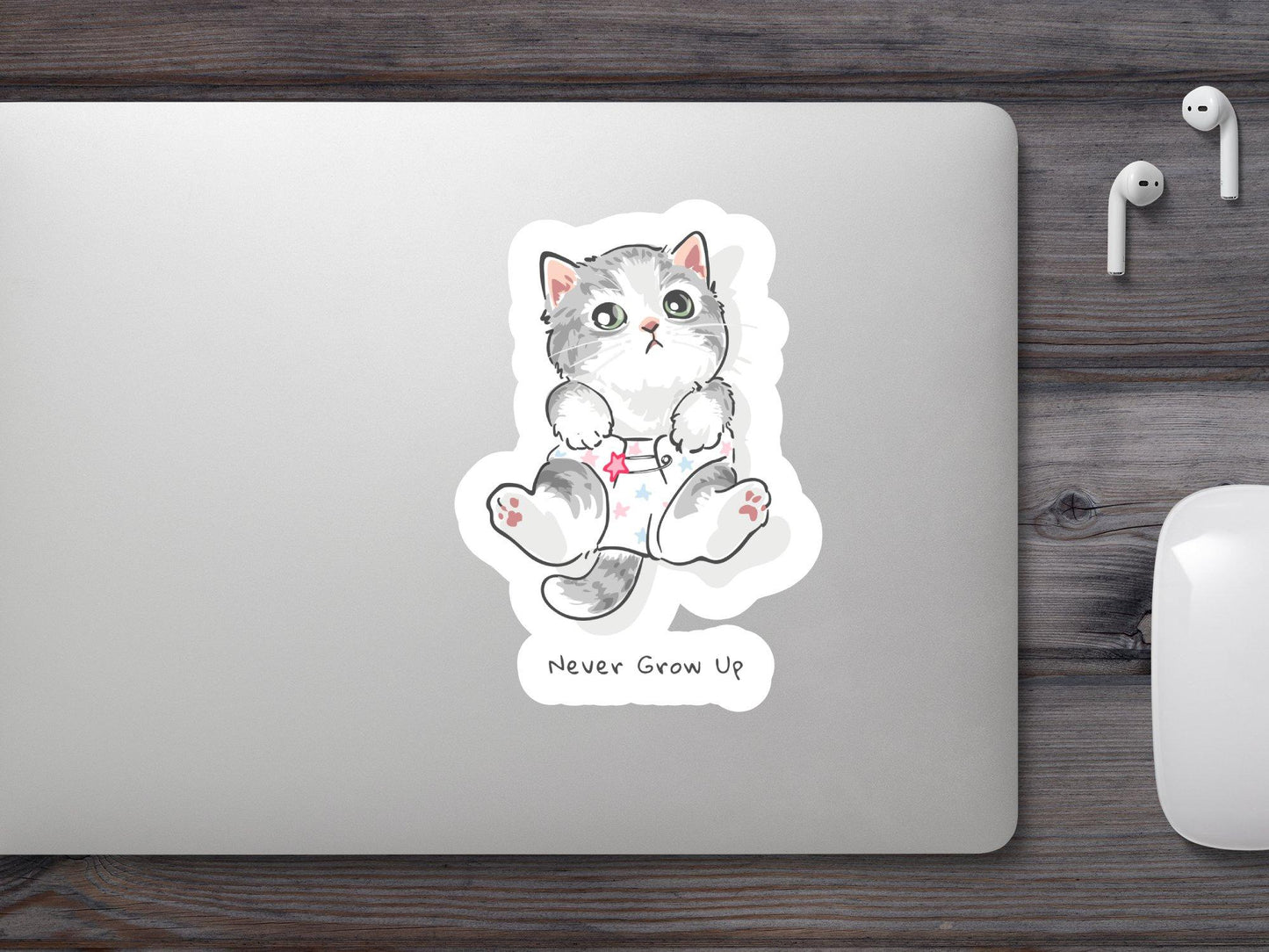 Wholesale Never Grow Up Sticker