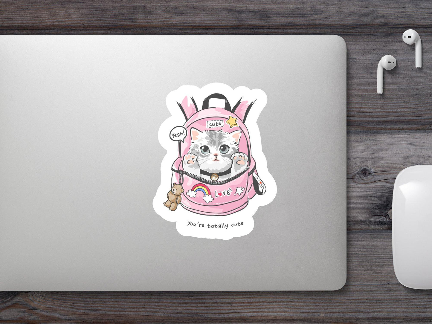 Cute Cat Sticker