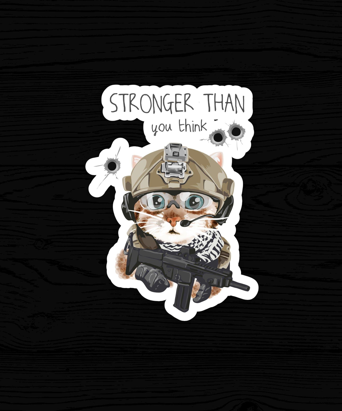 Wholesale Stronger Than You Think Sticker