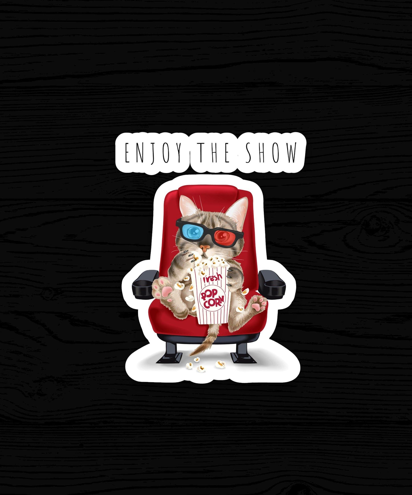 Wholesale Enjoy The Show Sticker