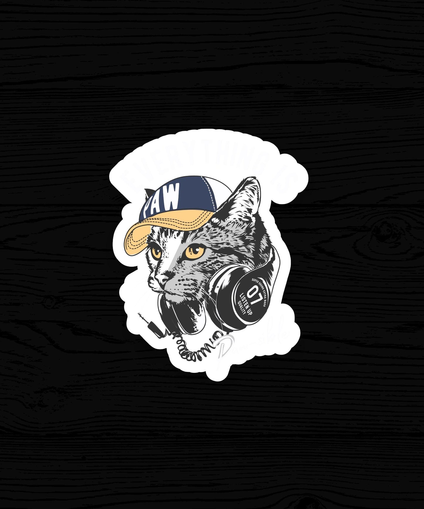 Wholesale Paw Sticker