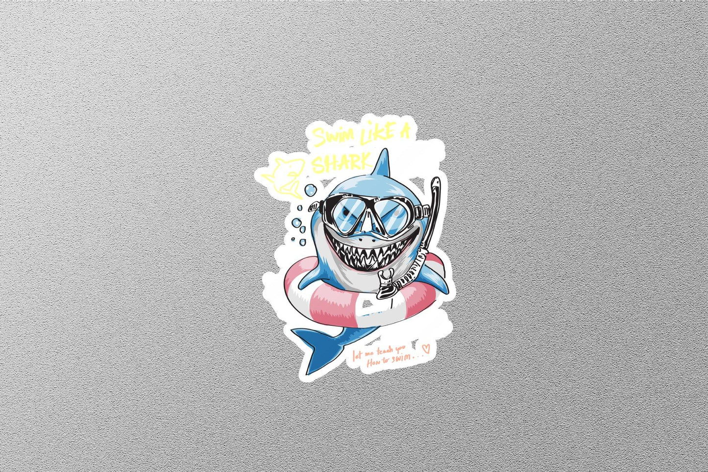 Wholesale Swim Like a Sharks Sticker