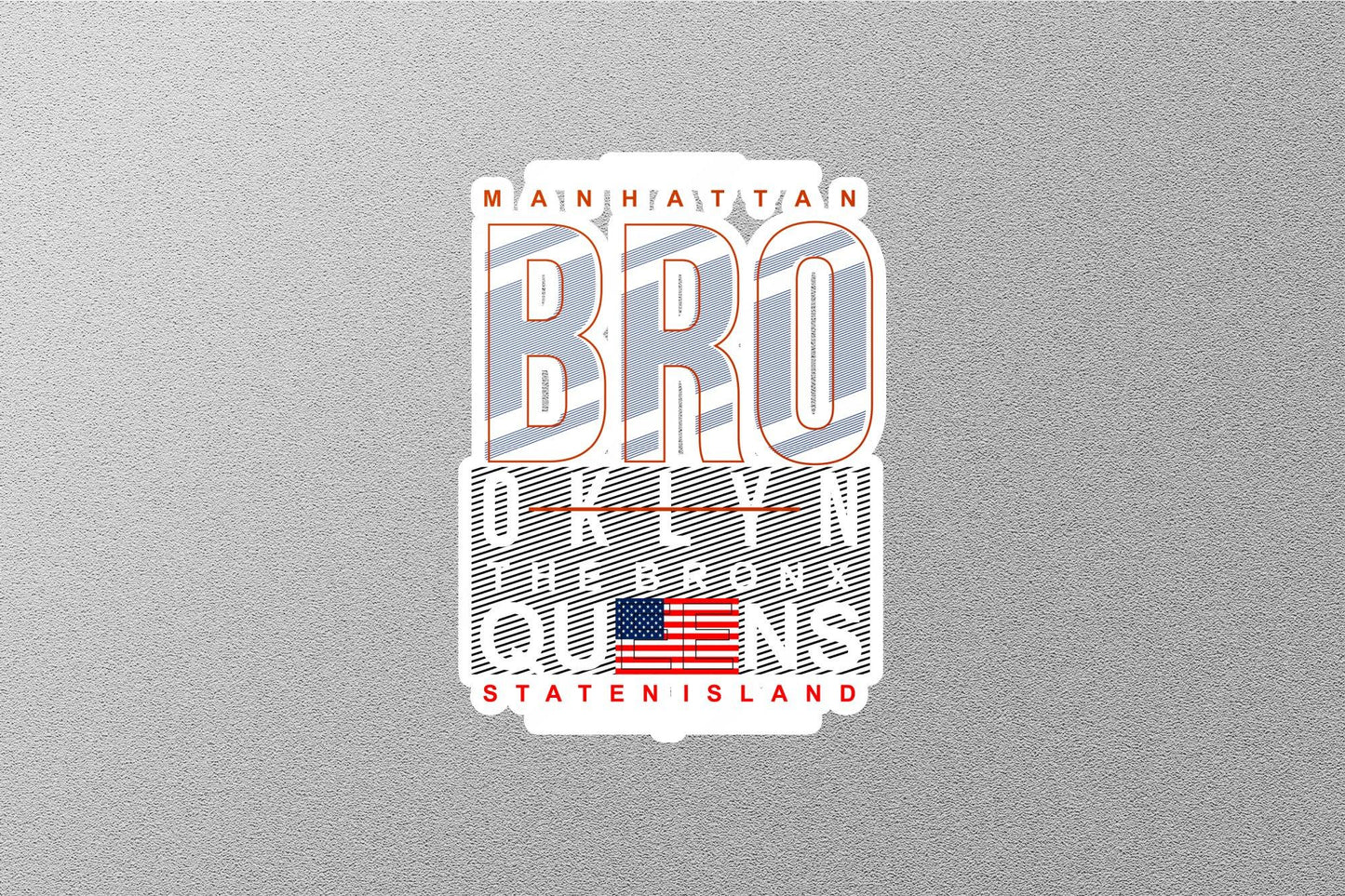 Wholesale The Bronx Queens Sticker