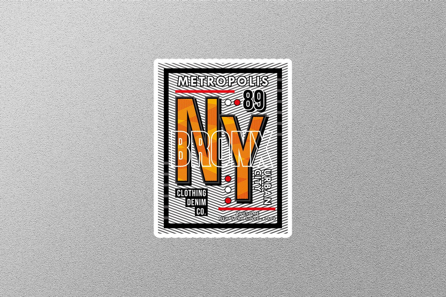 Wholesale New York Urban City Sticker