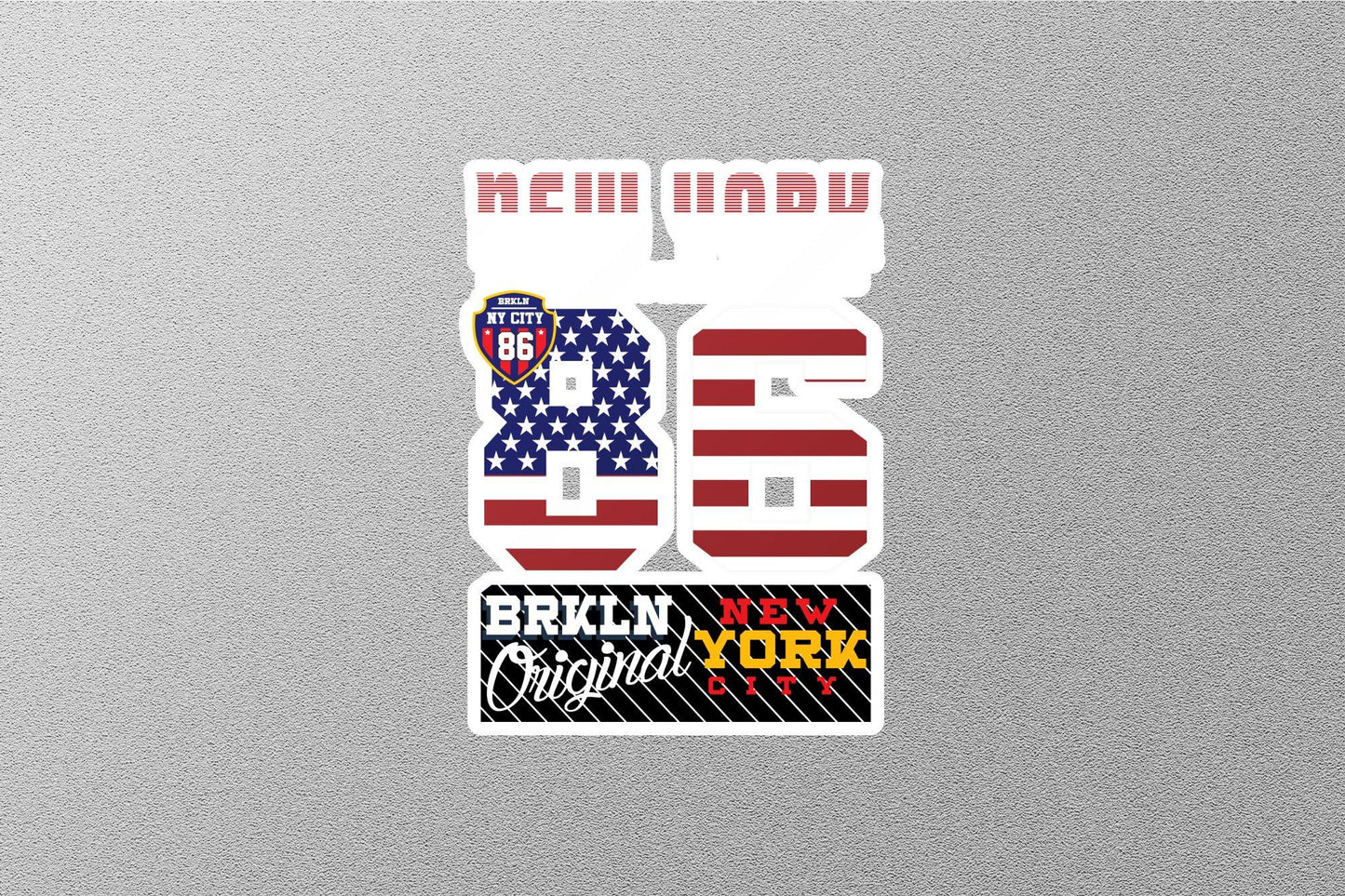 Wholesale New York City 86 Sticker