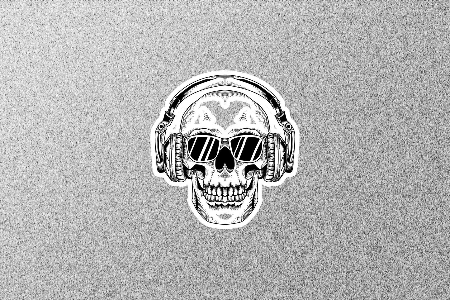 Wholesale Skull DJ Sticker