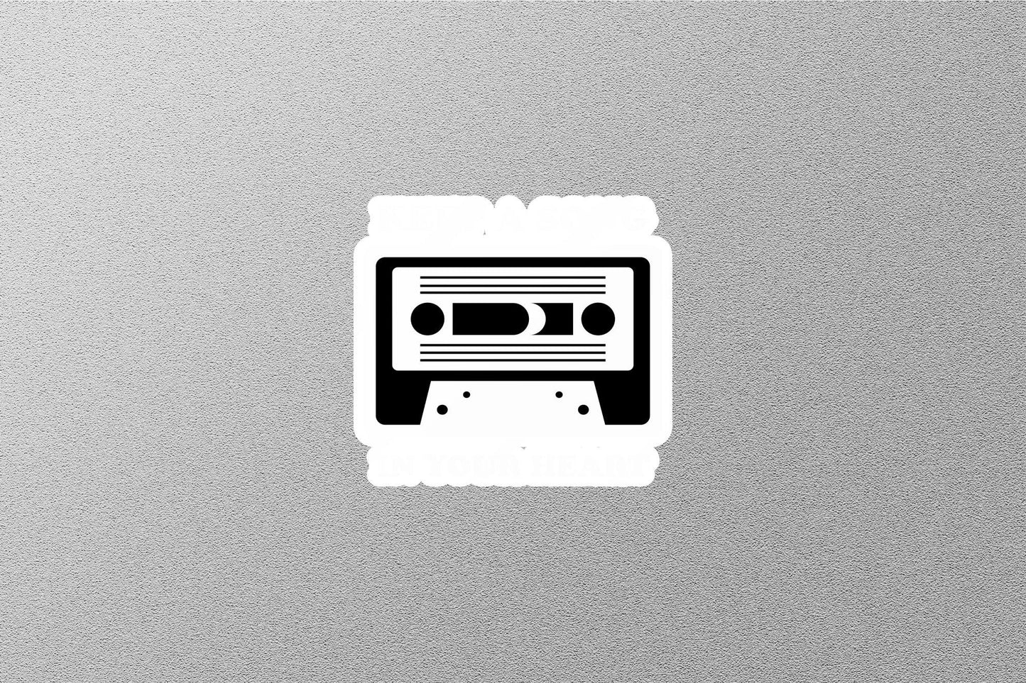 The Cassette Tape Sticker