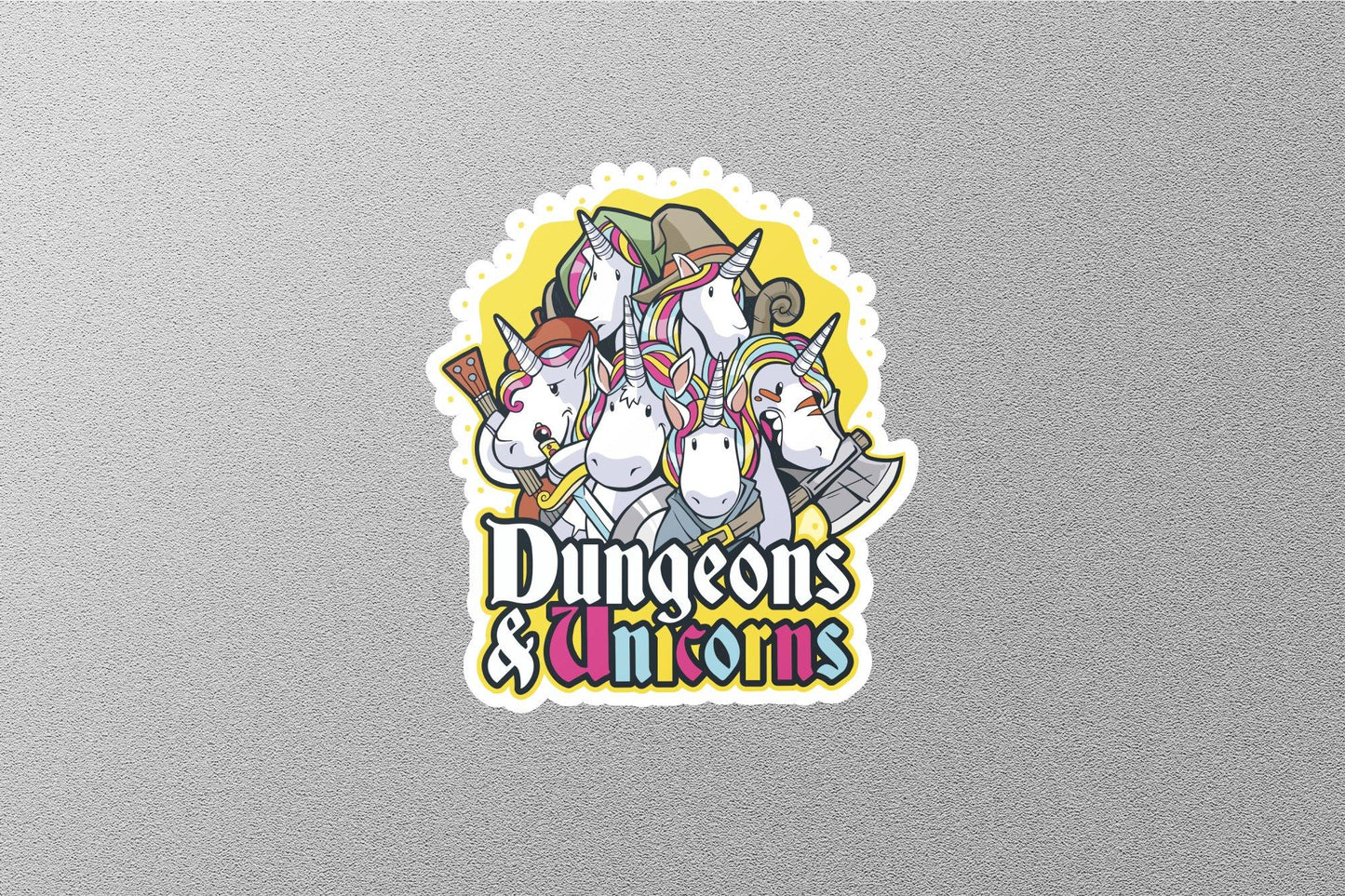 Wholesale Dungeons & Unicorns Sticker