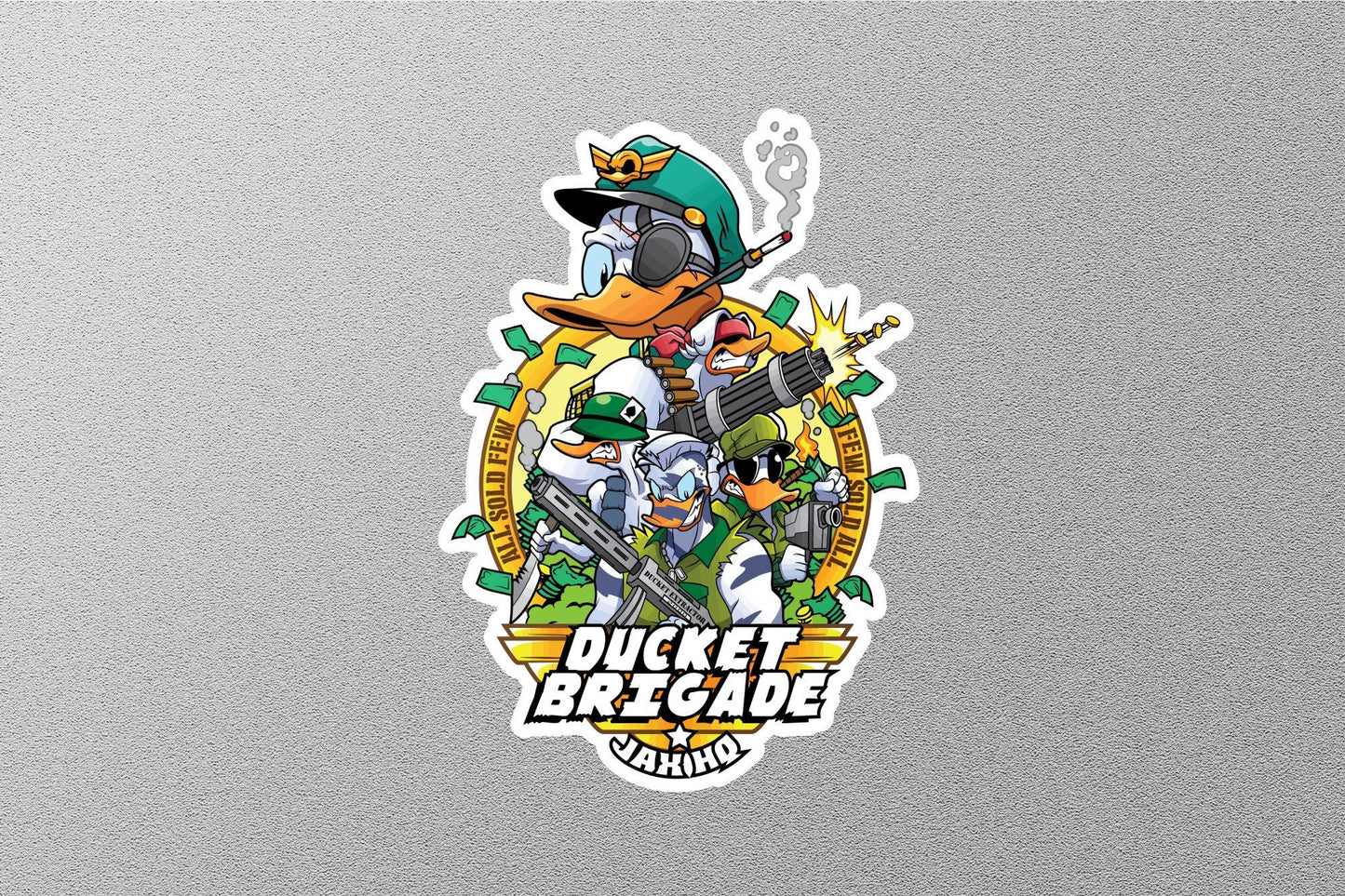 Ducket Brigade Sticker