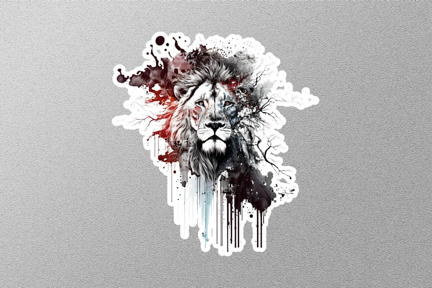 Wholesale Lion king of the jungle Sticker