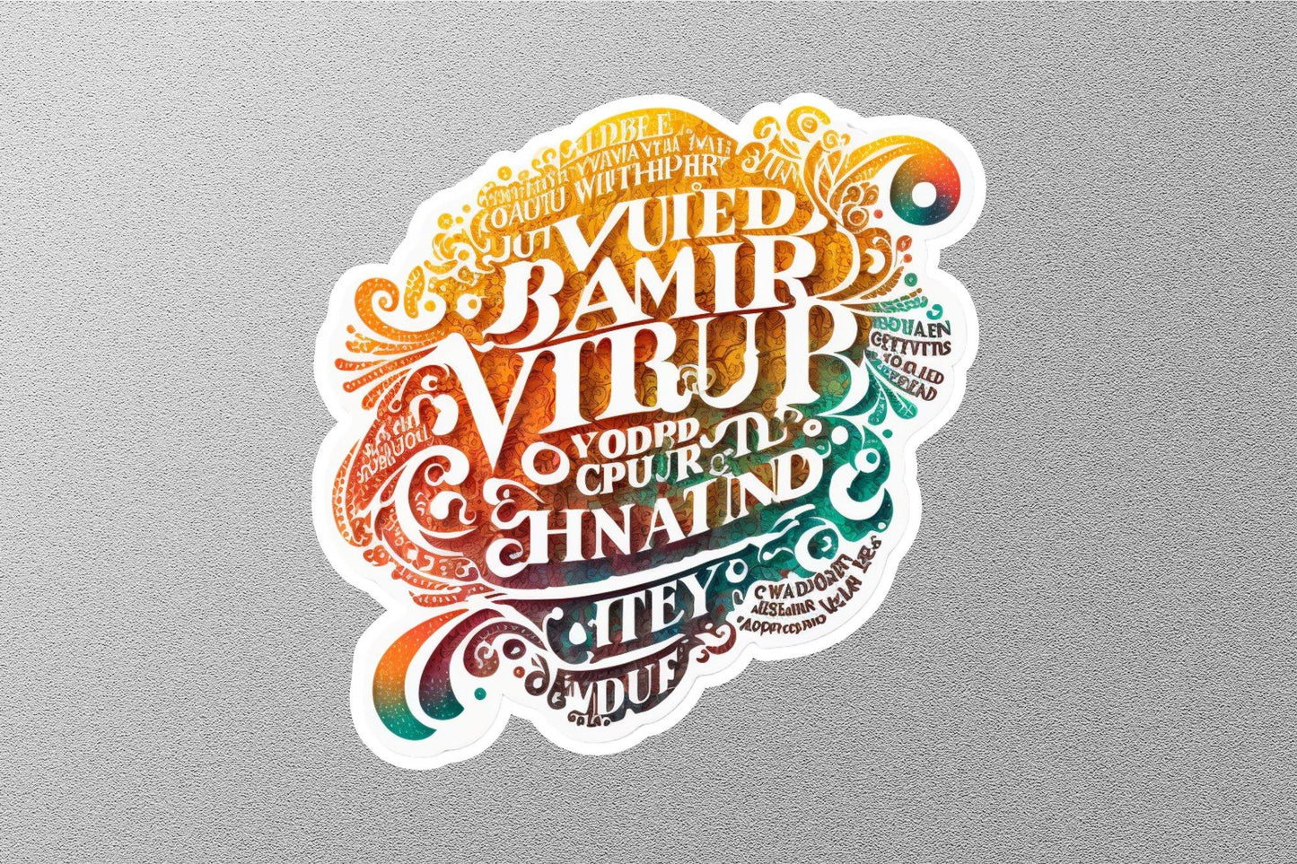 Words Game Sticker