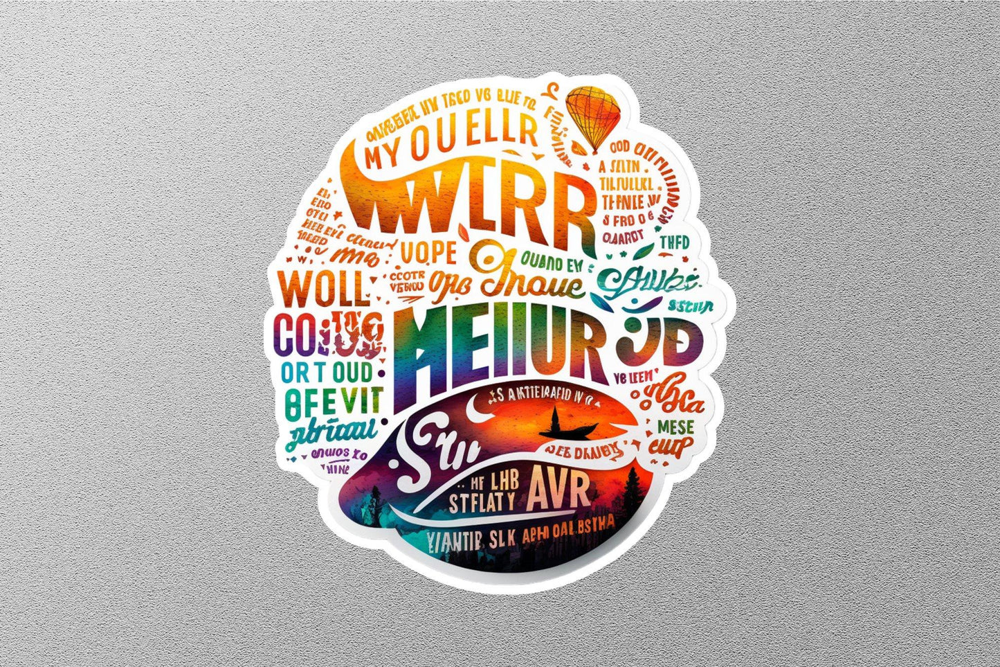 Words Game Sticker