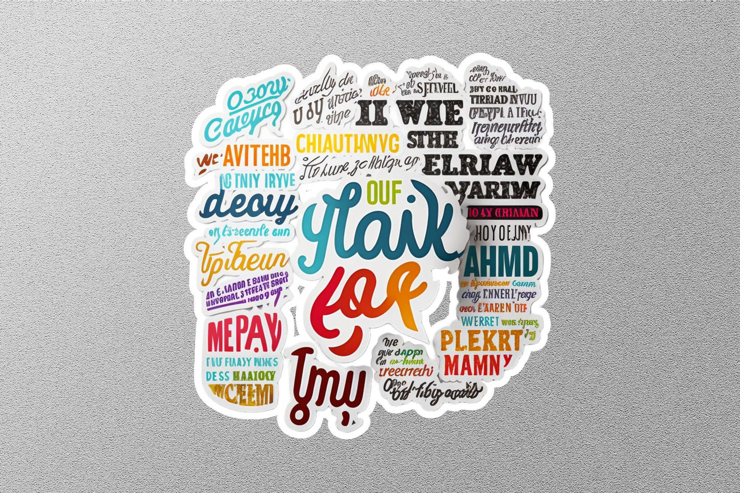 Wholesale Words Game Sticker