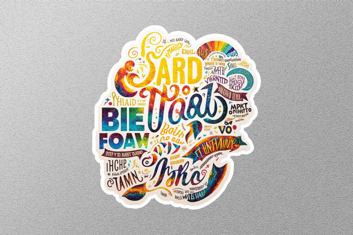 Wholesale Words Game Sticker