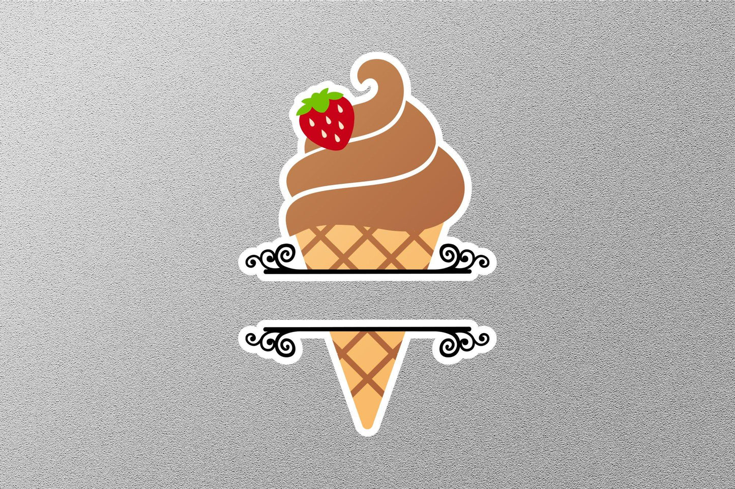 Wholesale Ice Cream Sticker