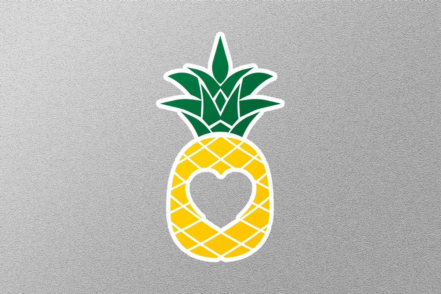 Pineapple Heart Sticker