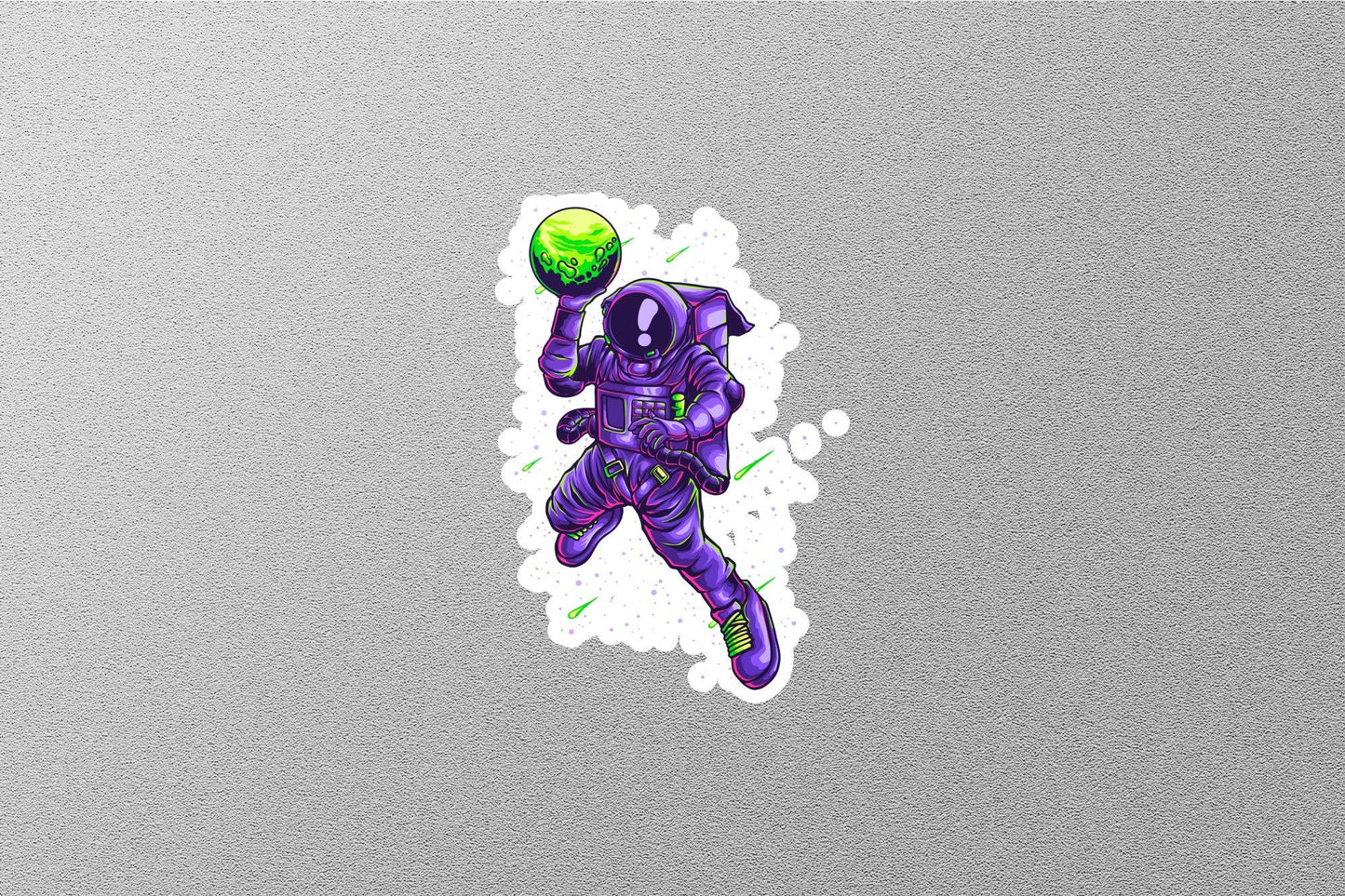 Wholesale Astronaut Basketball Sticker