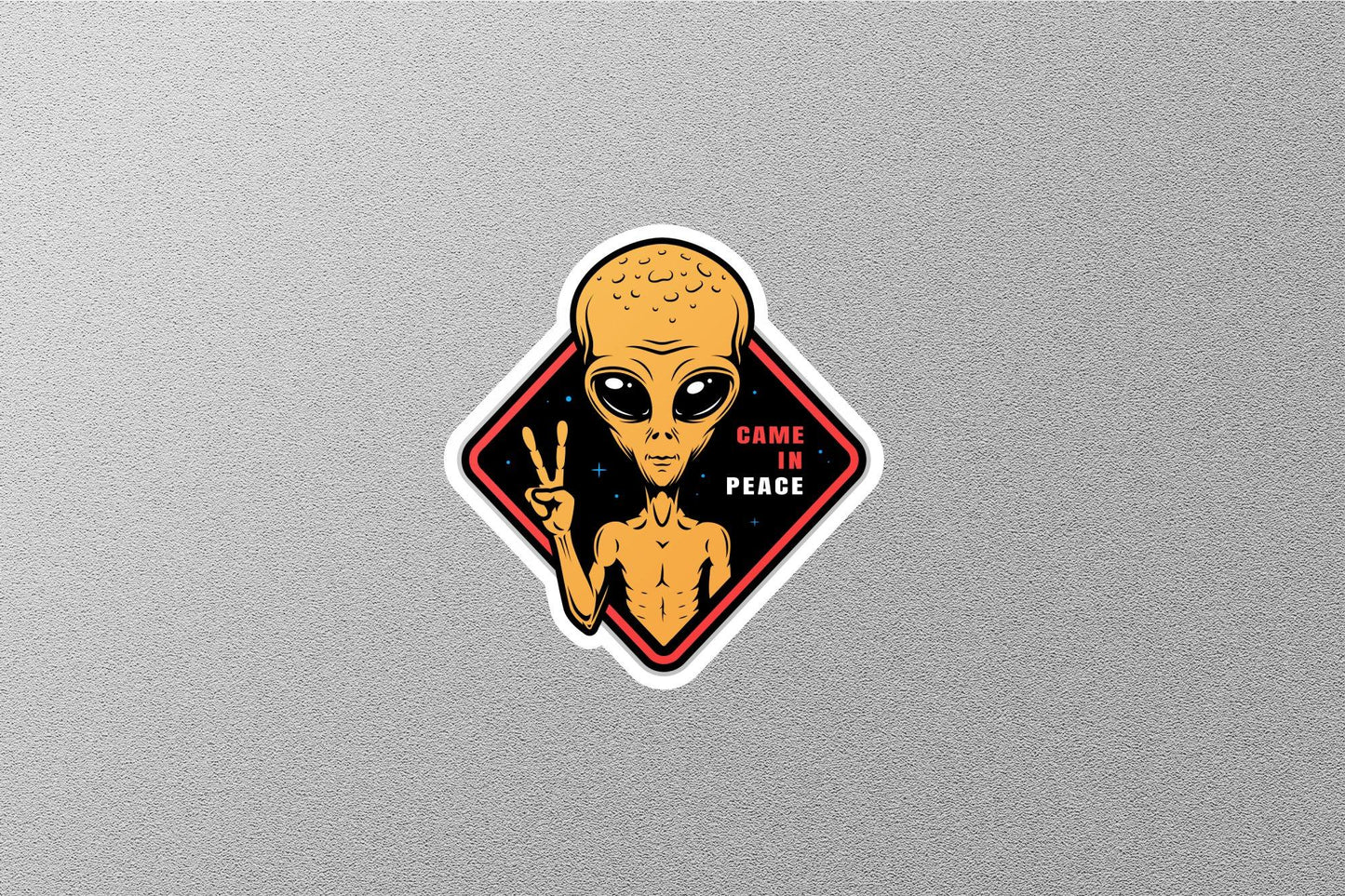 Wholesale Alien Game In Peace Sticker