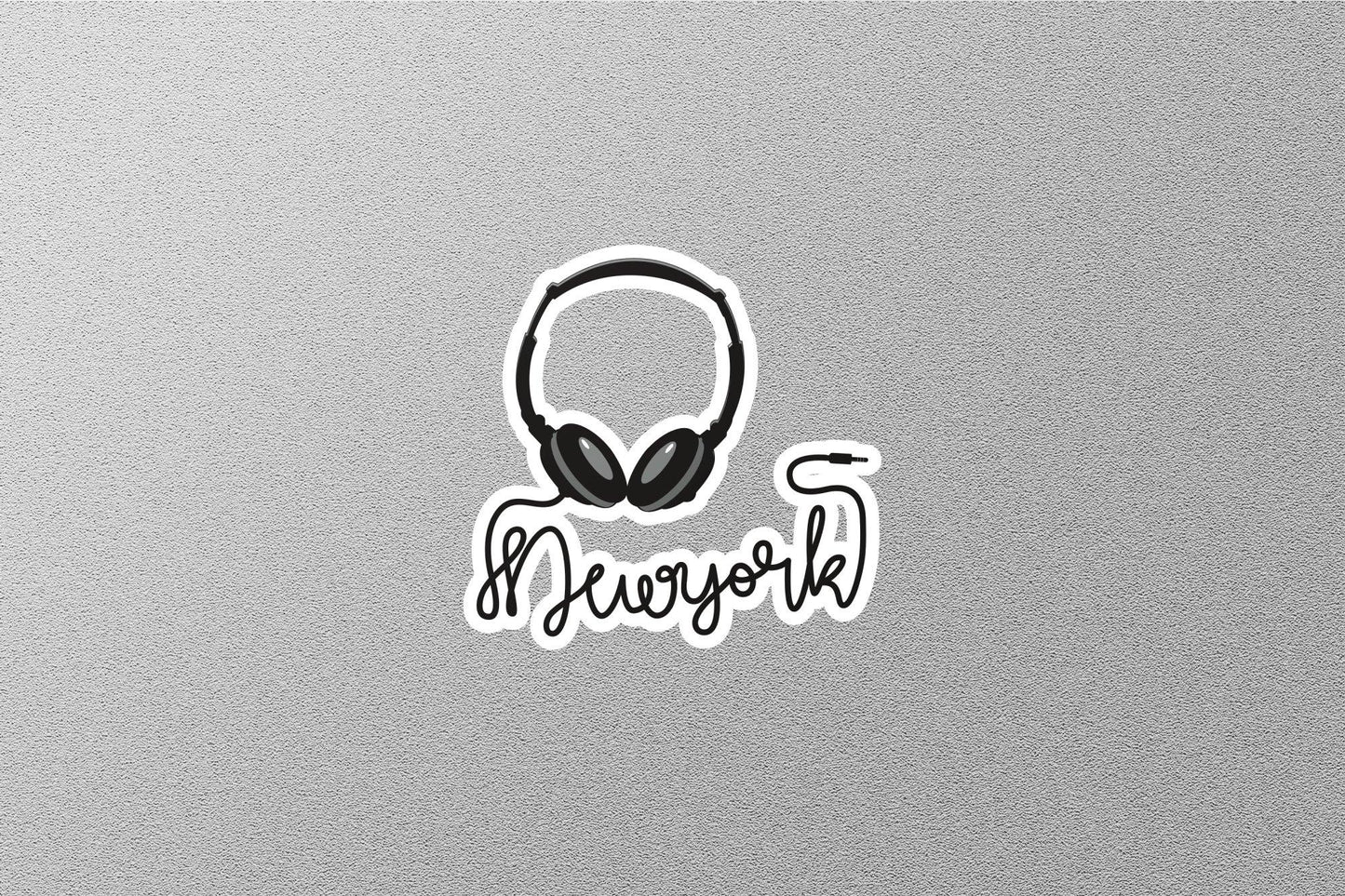 Wholesale New York Head Phone Sticker