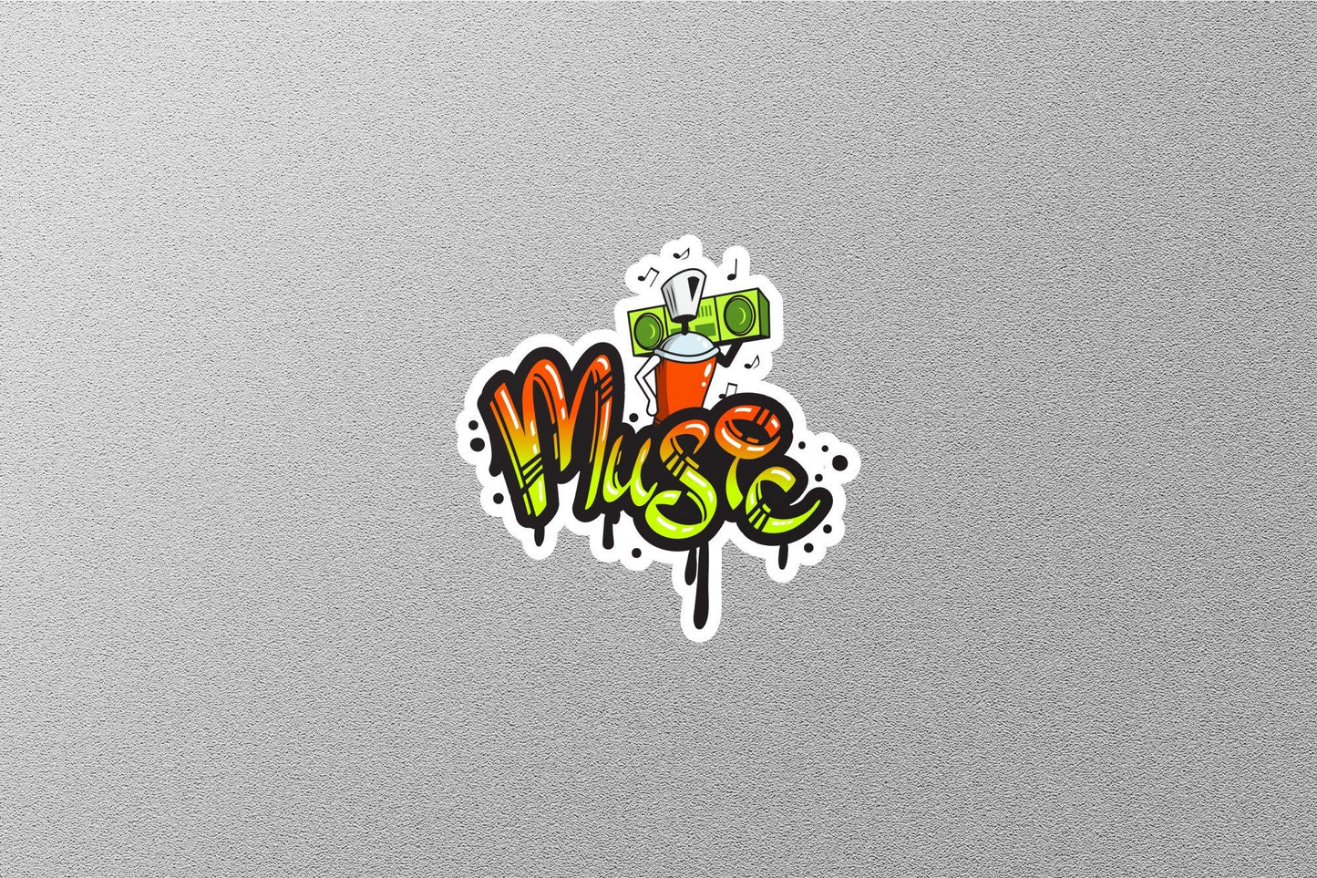 Wholesale Music Sticker
