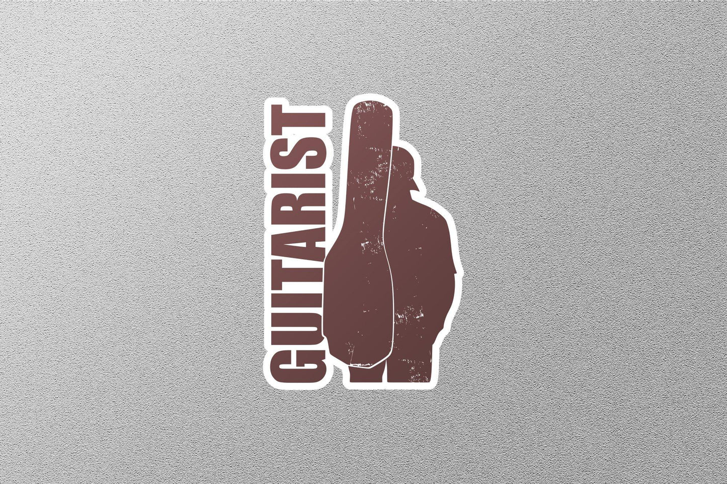 Wholesale Guitarist Sticker