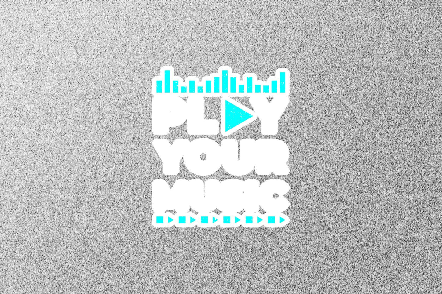 Play Your Music Sticker