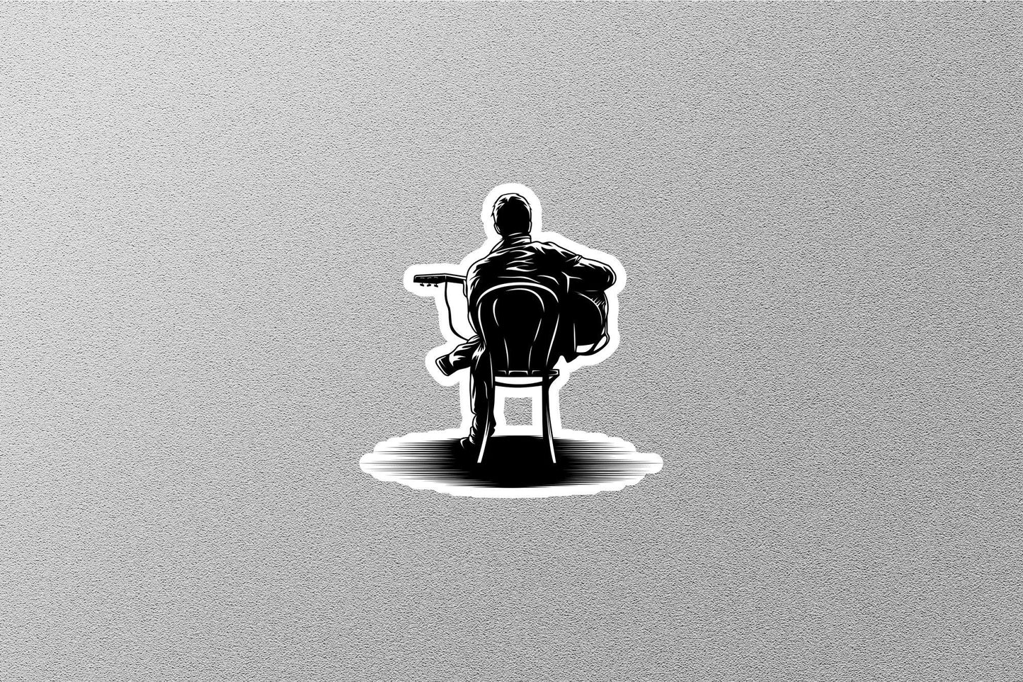 Wholesale Guitarist Sticker