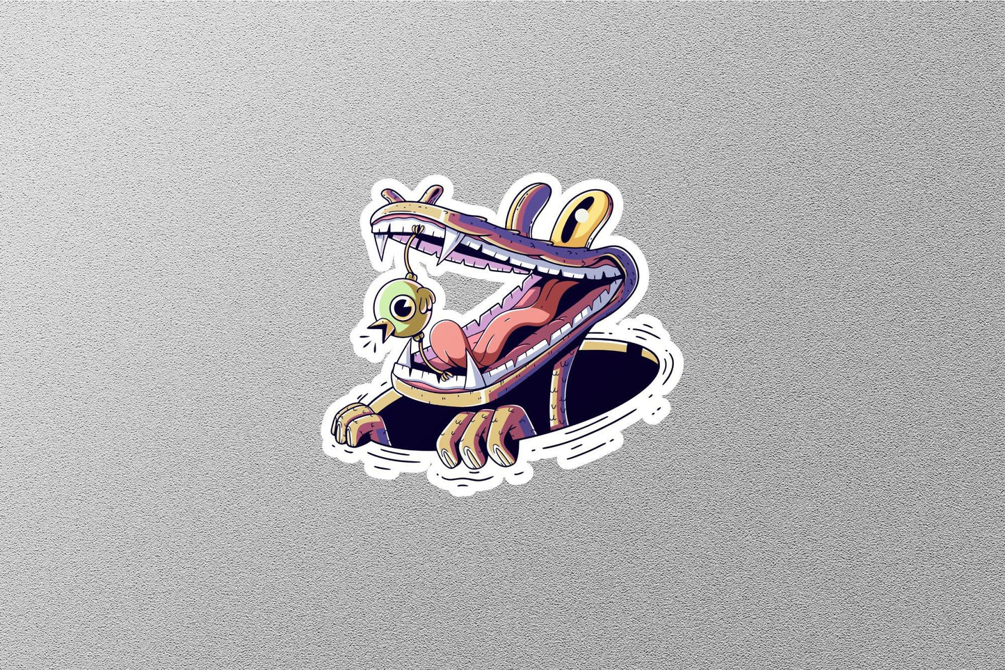 Wholesale Crocodile And Bird Sticker