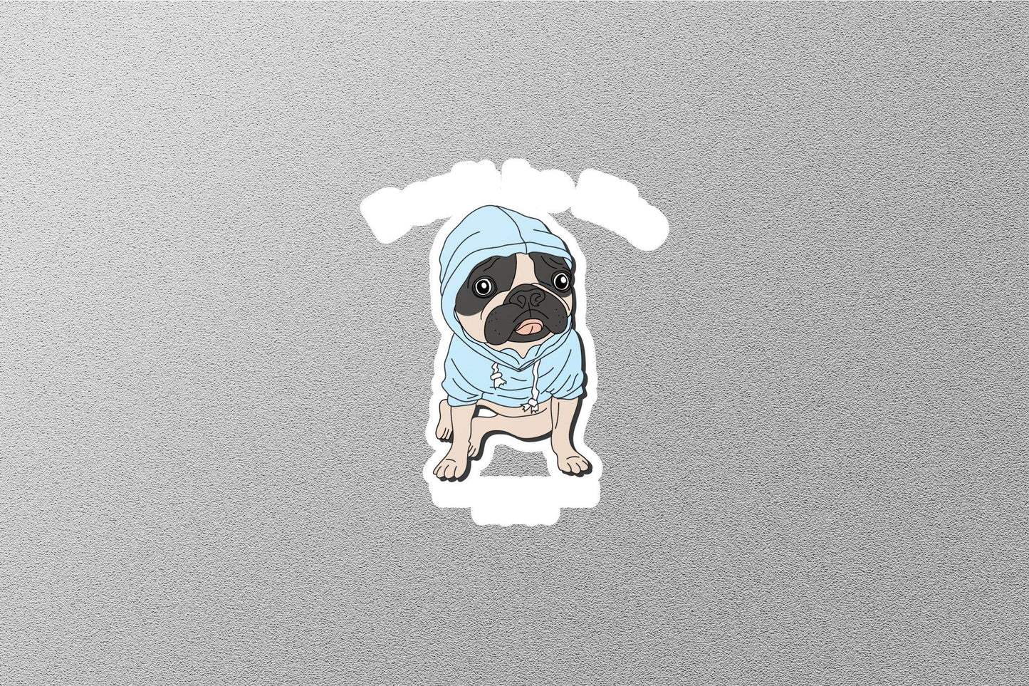 Funny Pug Sticker