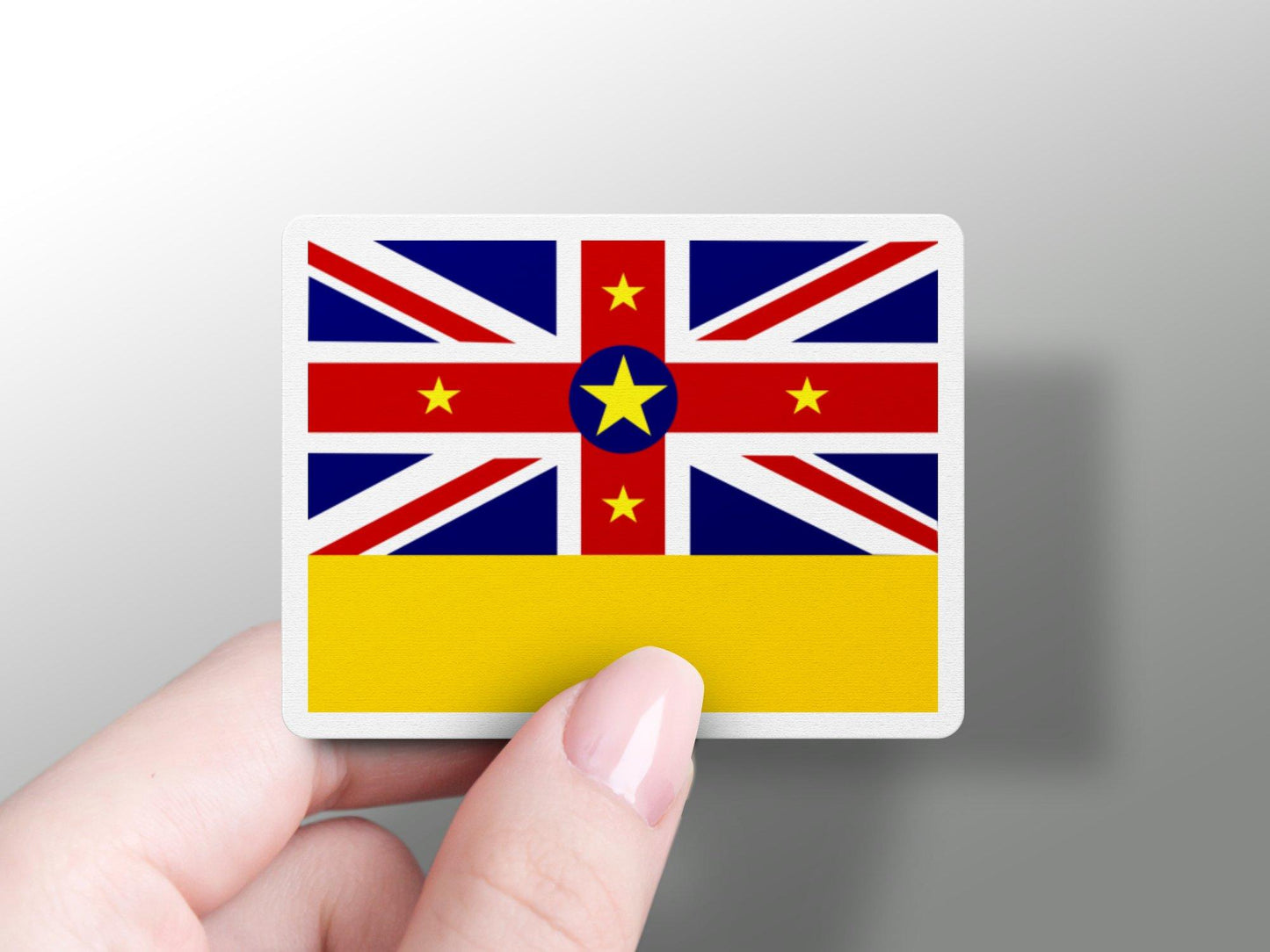 Wholesale Niue Flag Sticker