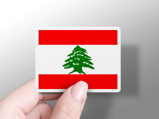 Wholesale Lebanon Flag Sticker